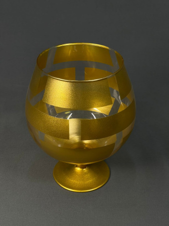 Ваза-бокал Оберон-Золото Бренди (2л)